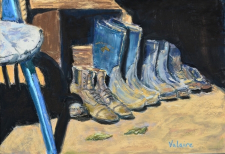 Das Boots by artist Kate Valaire Scott